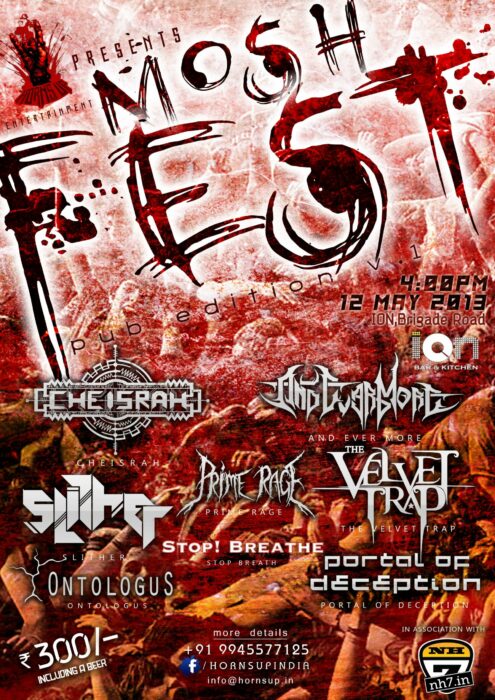Moshfest Coming Soon by Horns Up Entertainment