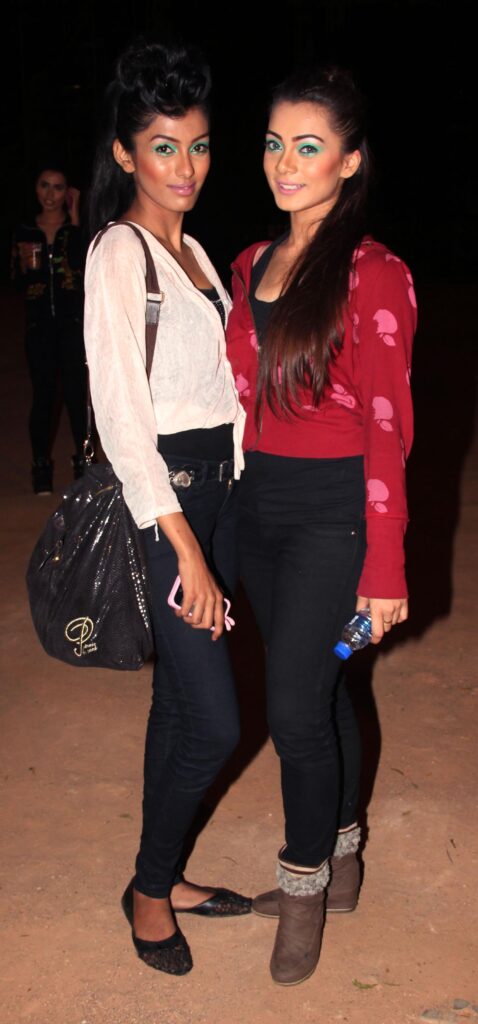 Rakshitha and Tanya at KF TGIOF 2013