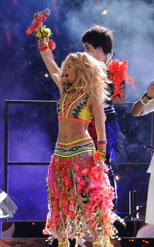 Shakiras closing ceremony World Cup performance 1