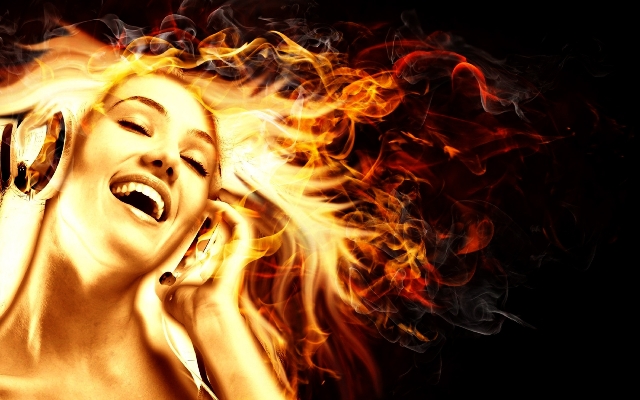 music fire in music backgrounds wallpapers