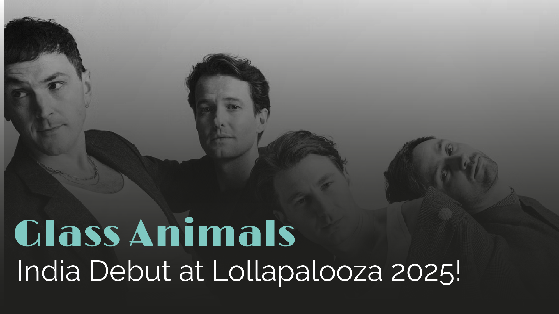 Glass Animals Set to Make Their India Debut at Lollapalooza 2025!